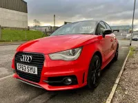 Used Audi A1 Sportback S-Line 122 HP (89 kW) 2014 Red Hatchback