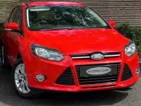 Used Ford Focus Titanium 2014 Red Hatchback