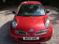 Used Nissan Micra Visia 2010 Red Hatchback
