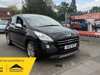 Begagnad Peugeot 3008 2012 Svart Kombi
