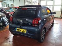 Used Peugeot 108 Allure Top 82 HP (60 kW) 2015 Blue Hatchback