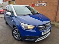 Used Vauxhall Crossland X Elite 84 HP (61 kW) 2019 Blue SUV