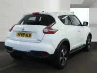 Used Nissan Juke 112 HP (82 kW) 2019 White SUV