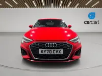 Used Audi A3 Sportback S-Line 2020 Red Hatchback