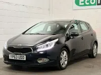 Used Kia Ceed 128 HP (94 kW) 2013 Black Hatchback