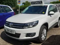 Used VW Tiguan Match 138 HP (101 kW) 2014 White SUV