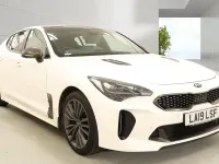 Used Kia Stinger GT-Line S 200 HP (147 kW) 2019 White Hatchback