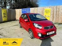 Used Kia Picanto 68 HP (50 kW) 2013 Red Hatchback