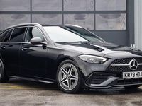 Used Mercedes C300 AMG line 265 HP (194 kW) 2023 Black Estate