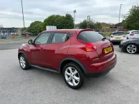 Used Nissan Juke Acenta 2012 Red SUV