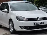 Used VW Golf VII GT 140 HP (102 kW) 2013 White Hatchback