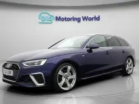 Used Audi A4 S-Line 204 HP (150 kW) 2024 Blue Estate