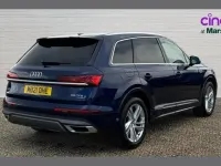 Used Audi Q7 S-Line 381 HP (280 kW) 2021 Blue SUV