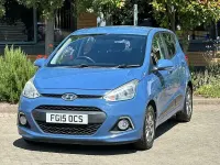 Used Hyundai i10 Premium 67 HP (49 kW) 2015 Blue Hatchback