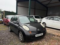 Used Nissan Micra 88 HP (64 kW) 2003 Black Hatchback