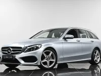 Used Mercedes C220 AMG line 2017 Silver Estate