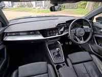 Begagnad Audi A3 S-Line 150 HK (110 kW) 2020 Grå Sedan