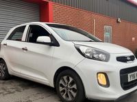 Used Kia Picanto 84 HP (61 kW) 2016 White Hatchback