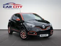 Used Renault Captur Dynamique 90 HP (66 kW) 2014 Black/orange SUV