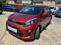 Used Kia Picanto 83 HP (61 kW) 2017 Orange Hatchback