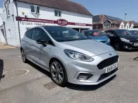 Used Ford Fiesta ST-Line 98 HP (72 kW) 2018 Silver Hatchback