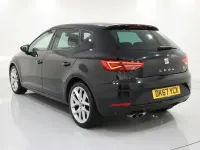 Used Seat Leon FR 125 HP (91 kW) 2017 Black Hatchback