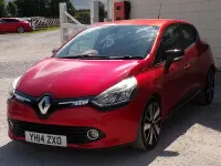 Used Renault Clio Dynamique 90 HP (66 kW) 2014 Red Hatchback