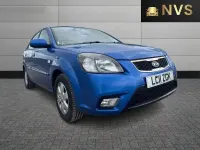 Used Kia Rio 109 HP (80 kW) 2011 Blue Hatchback