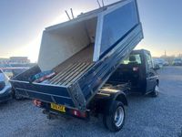 Used Ford Transit 100 HP (73 kW) 2010 Blue Cabriolet