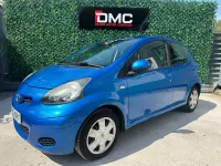 Gebraucht Toyota Aygo 68 PS (50 kW) 2010 Blau Kleinwagen