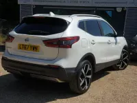 Used Nissan Qashqai Tekna 2017 White SUV