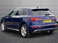Used Audi Q5 S-Line 265 HP (194 kW) 2023 Navarra blue SUV