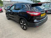 Used Nissan Qashqai N-Connecta 110 HP (80 kW) 2016 Black SUV