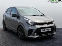 Used Kia Picanto GT-Line 67 HP (49 kW) 2017 Silver Hatchback