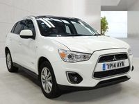 Used Mitsubishi ASX 116 HP (85 kW) 2014 White SUV