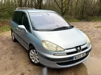 Używany Peugeot 807 2005 Srebrny Minivan