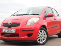 Used Toyota Yaris 2008 Red Hatchback