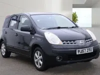 Used Nissan Note Acenta 88 HP (64 kW) 2007 Black Hatchback