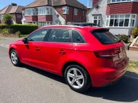 Used Audi A3 Sportback Comfort 150 HP (110 kW) 2018 Red Hatchback