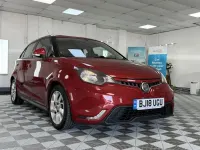 Used MG MG3 106 HP (77 kW) 2018 Red Hatchback