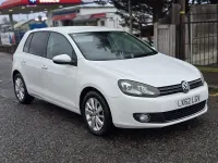 Used VW Golf VII Comfortline 123 HP (90 kW) 2013 White Hatchback
