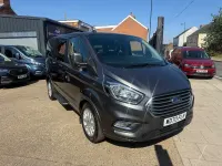 Used Ford Tourneo Custom Titanium 130 HP (95 kW) 2020 Grey Van