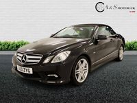 Used Mercedes E350 228 HP (167 kW) 2010 Black Cabriolet
