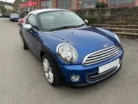 Begagnad Mini Cooper Coupé 121 HK (88 kW) 2012 Blå Sportkupé