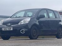 Used Nissan Note Visia 90 HP (66 kW) 2012 Black Hatchback