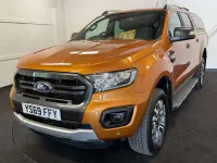 Begagnad Ford Ranger Wildtrack 200 HK (147 kW) 2019 Orange Pickup