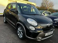 Usado Fiat 500L Trekking 85 HP (62 kW) 2015 Preto Monovolume