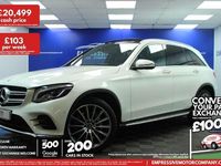 Used Mercedes GLC250 AMG Line Premium 211 HP (155 kW) 2019 White Estate
