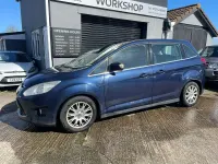 Used Ford Grand C-Max Titanium 115 HP (84 kW) 2012 Blue MPV