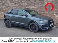 Used Audi Q3 Black Edition 150 HP (110 kW) 2018 Grey SUV